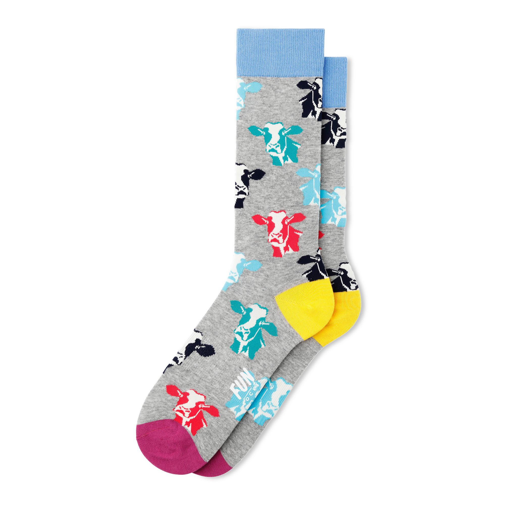 Men's Cow Fun Socks