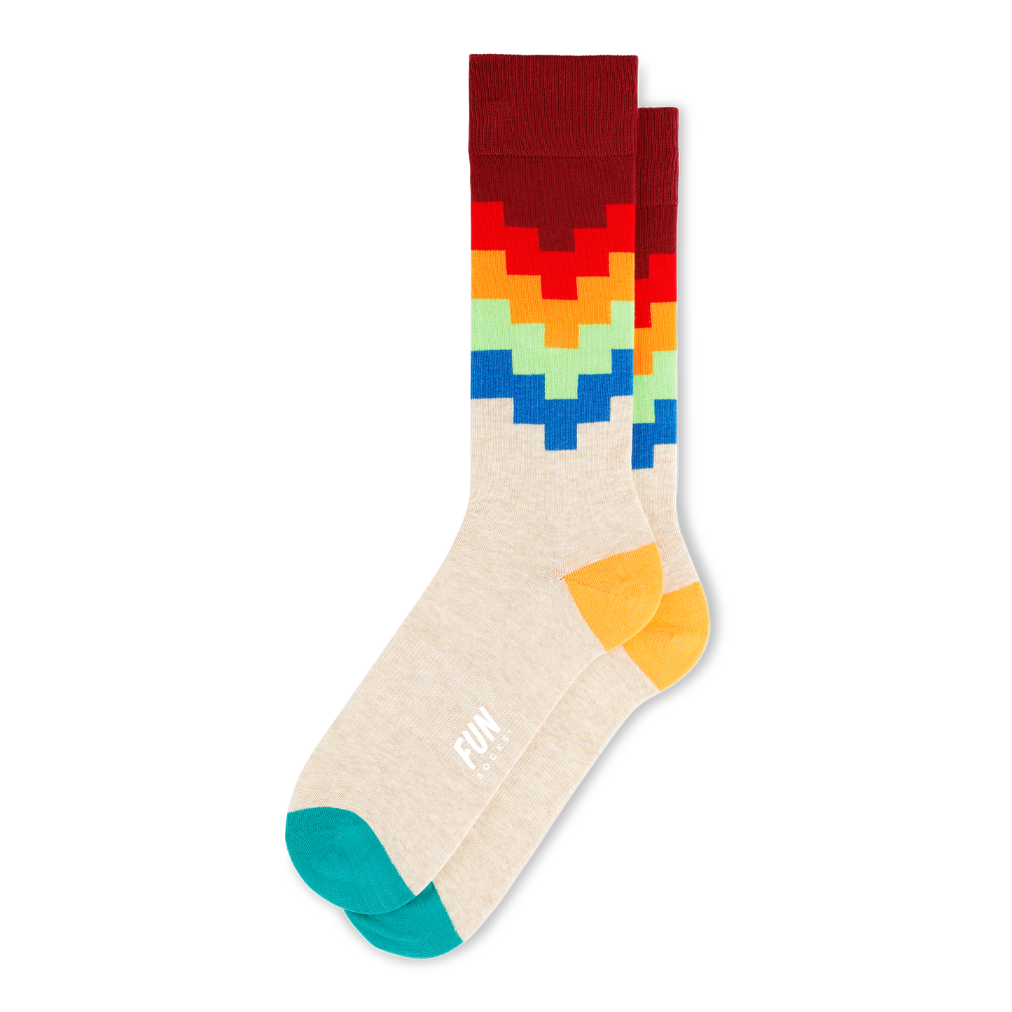 Men's Step Stripe Fun Socks