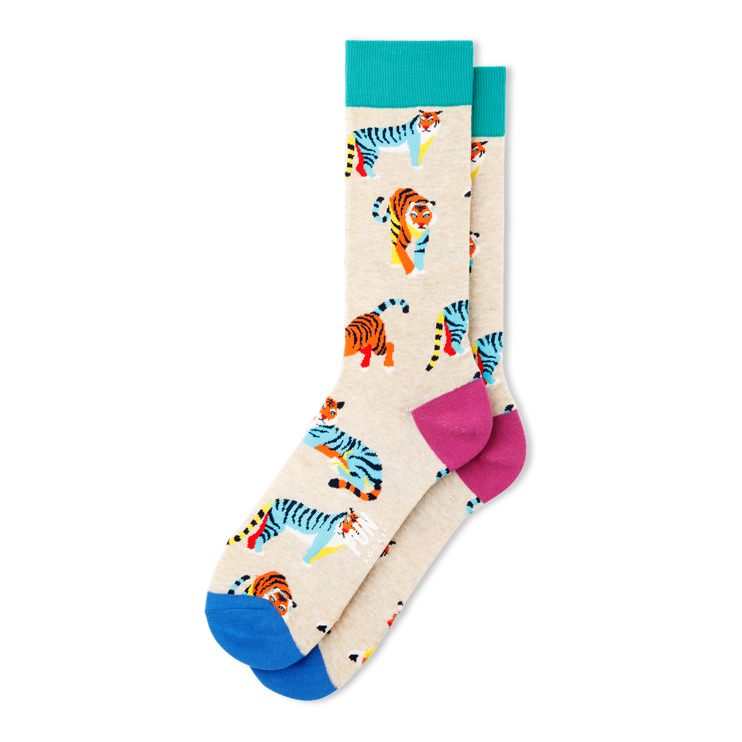 Men's Tiger Fun Socks