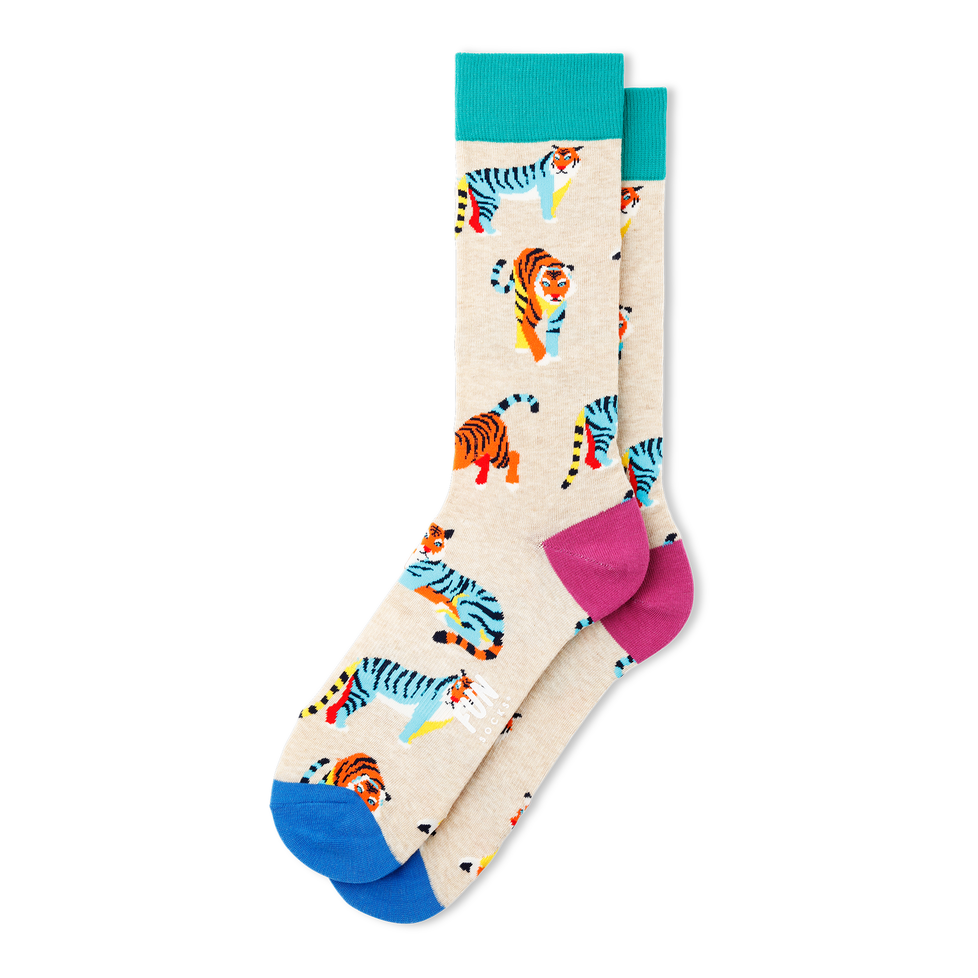 Men's Tiger Fun Socks