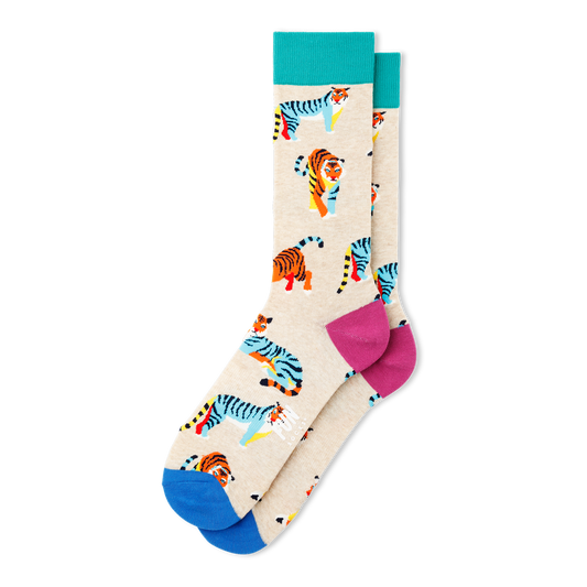 Men's Tiger Fun Socks