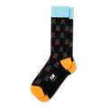 Mens Bones Dress Fun Socks