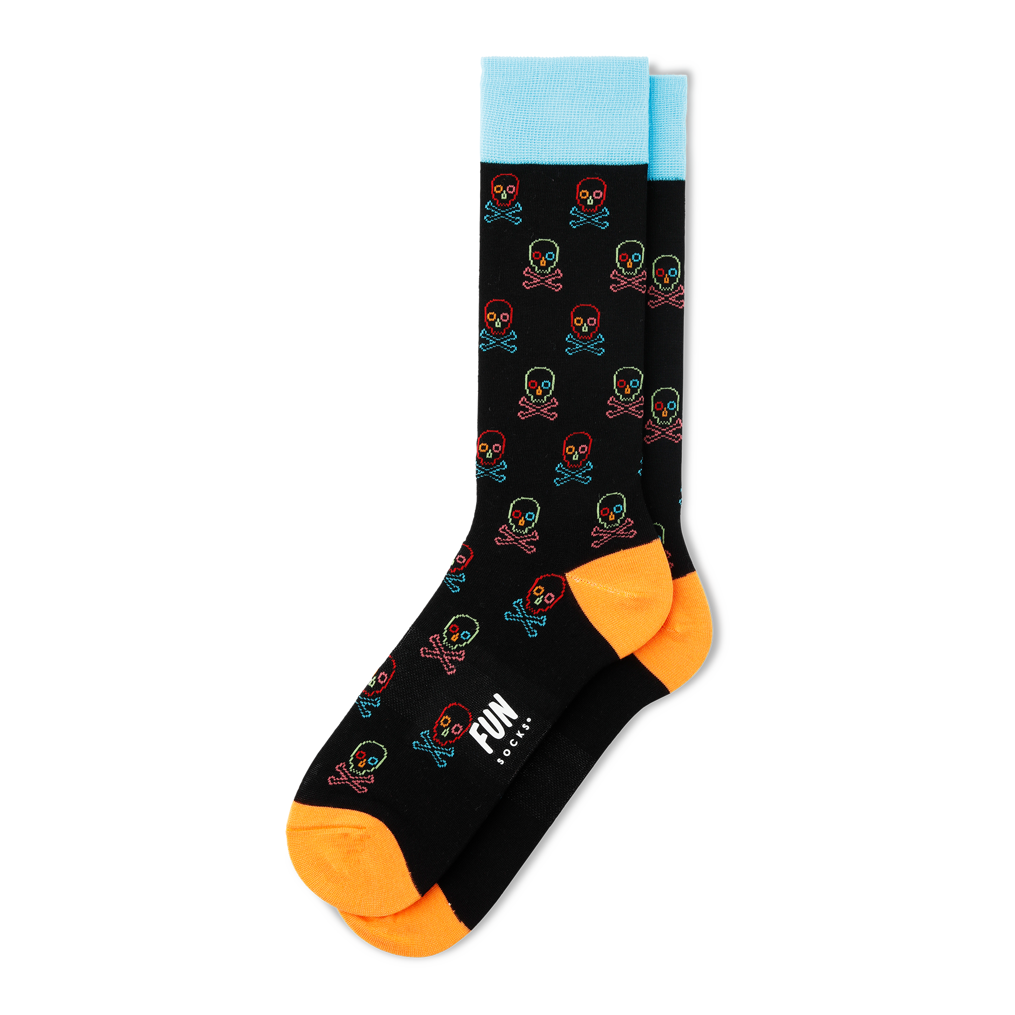 Mens Bones Dress Fun Socks