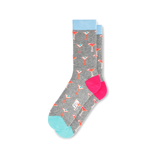 Ladies Cocktails Fun Socks