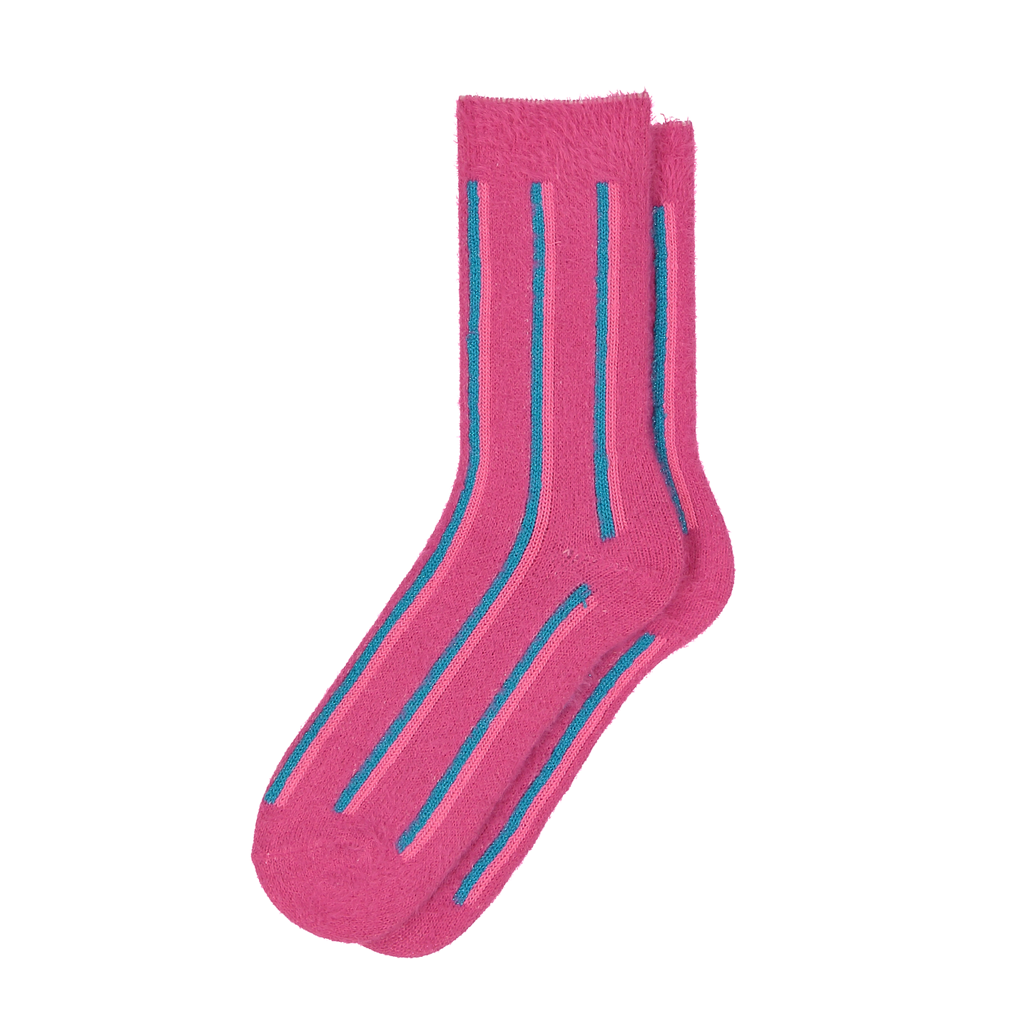 Ladies Column Stripe Fun Socks