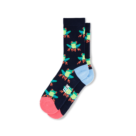 Ladies Frog Fun Socks