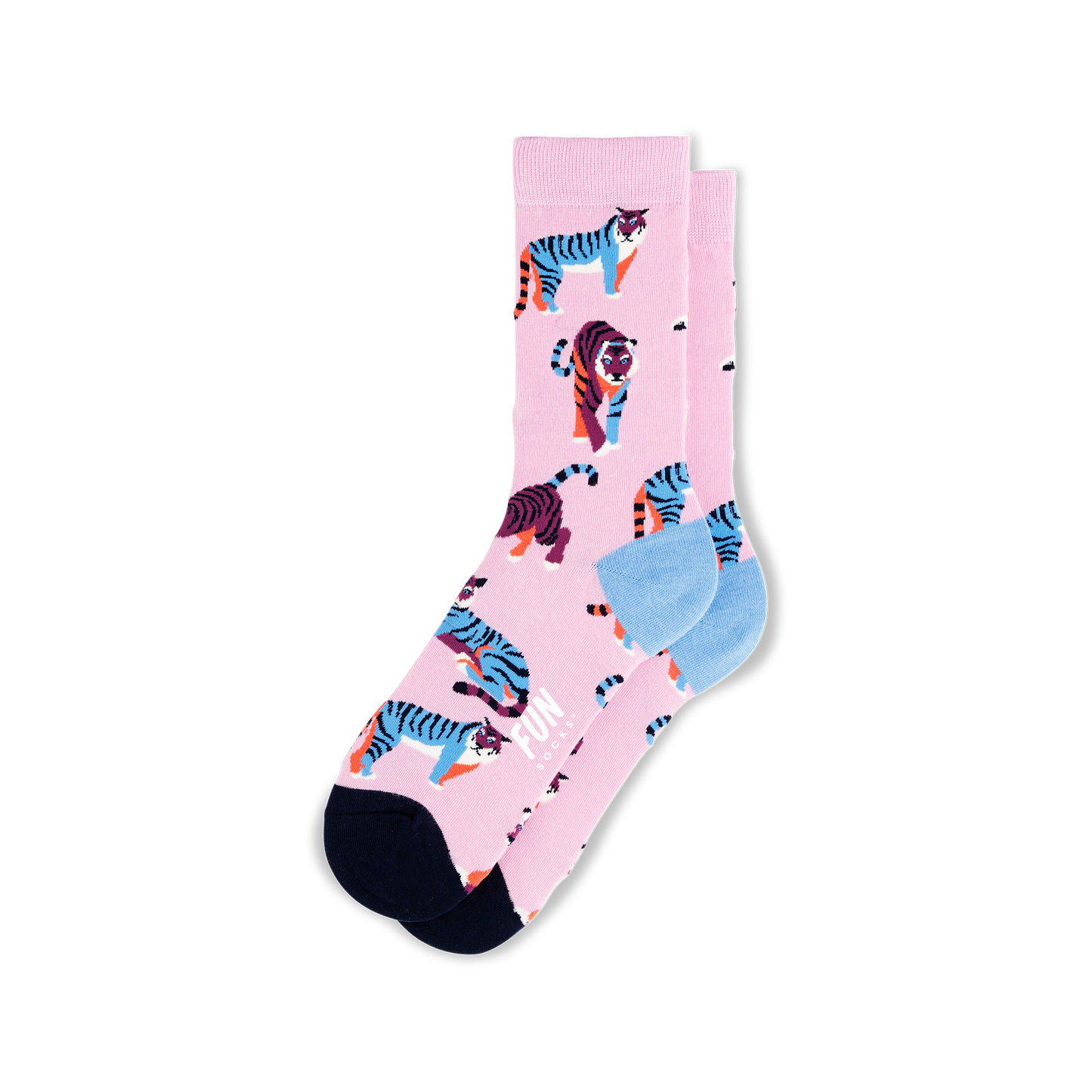 Ladies Tiger Fun Socks