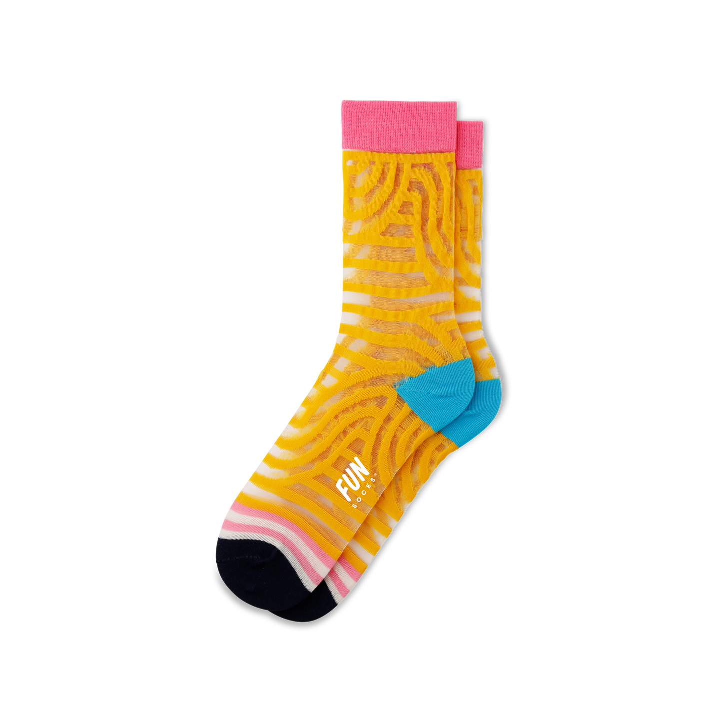 Ladies Twisted Filament Fun Socks