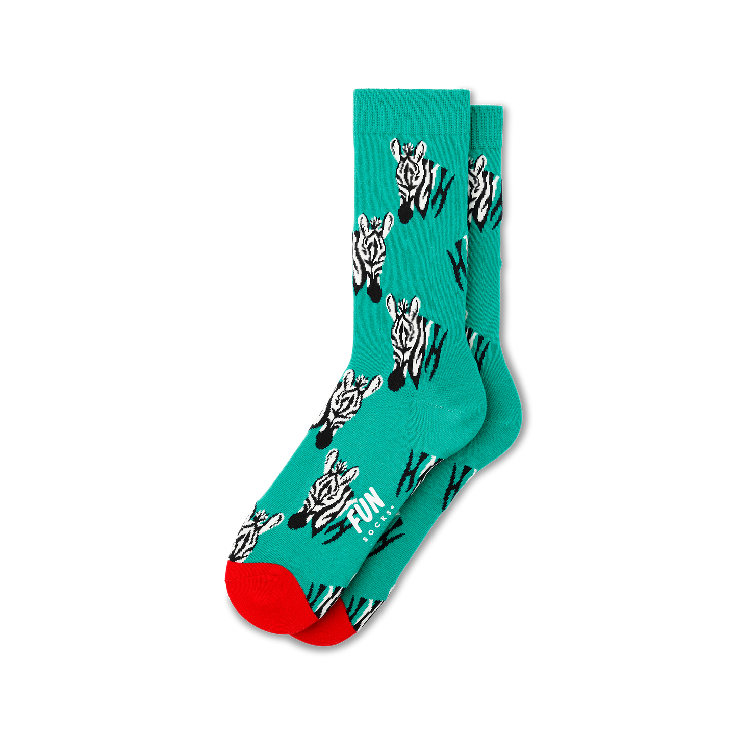 Ladies Zebra Fun Socks