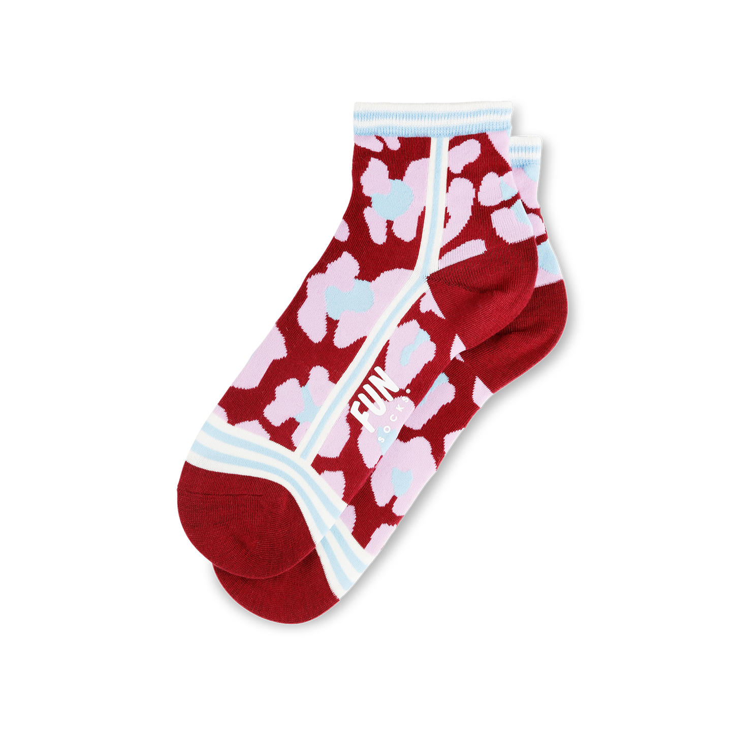 Ladies Leopard Anklet Fun Socks