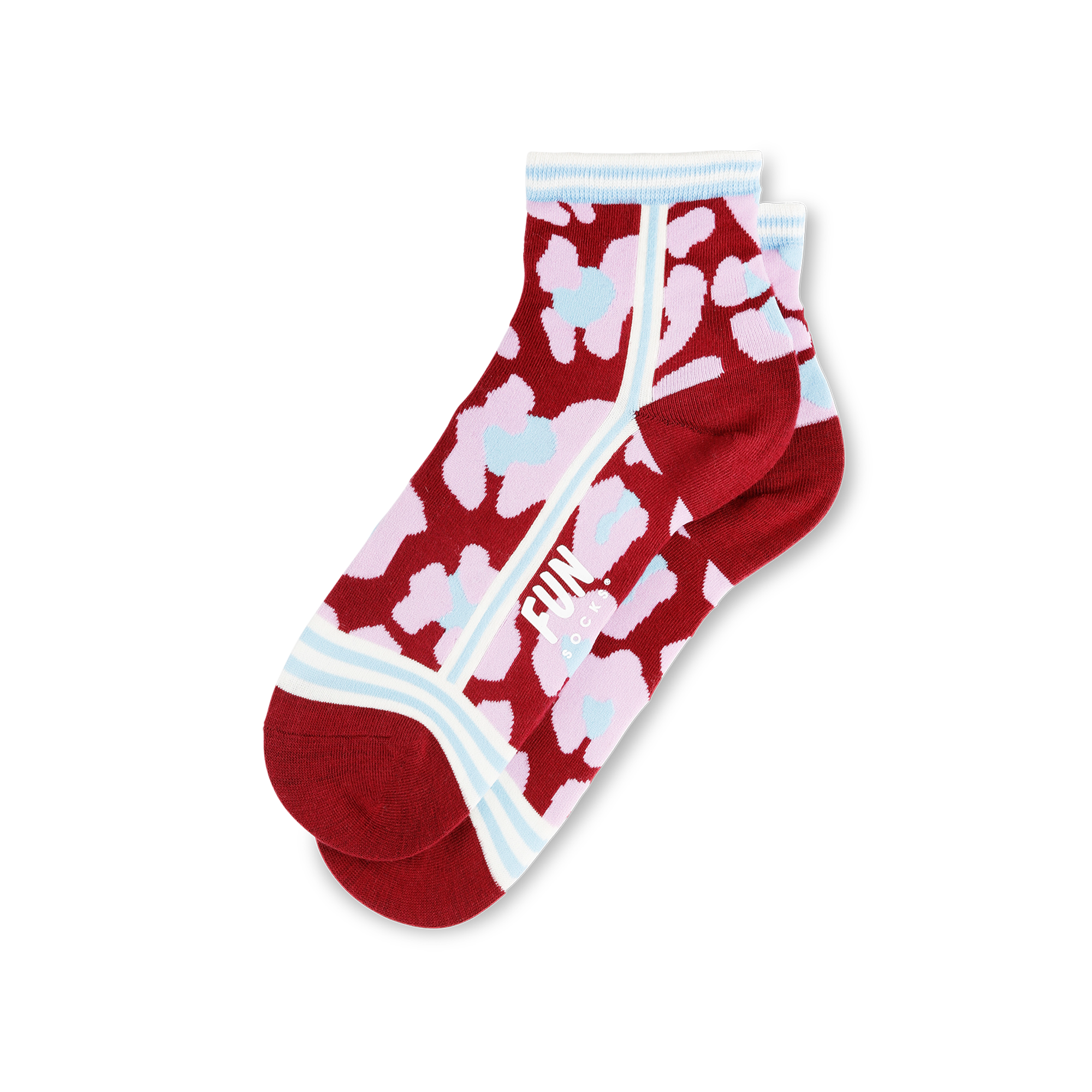 Ladies Leopard Anklet Fun Socks