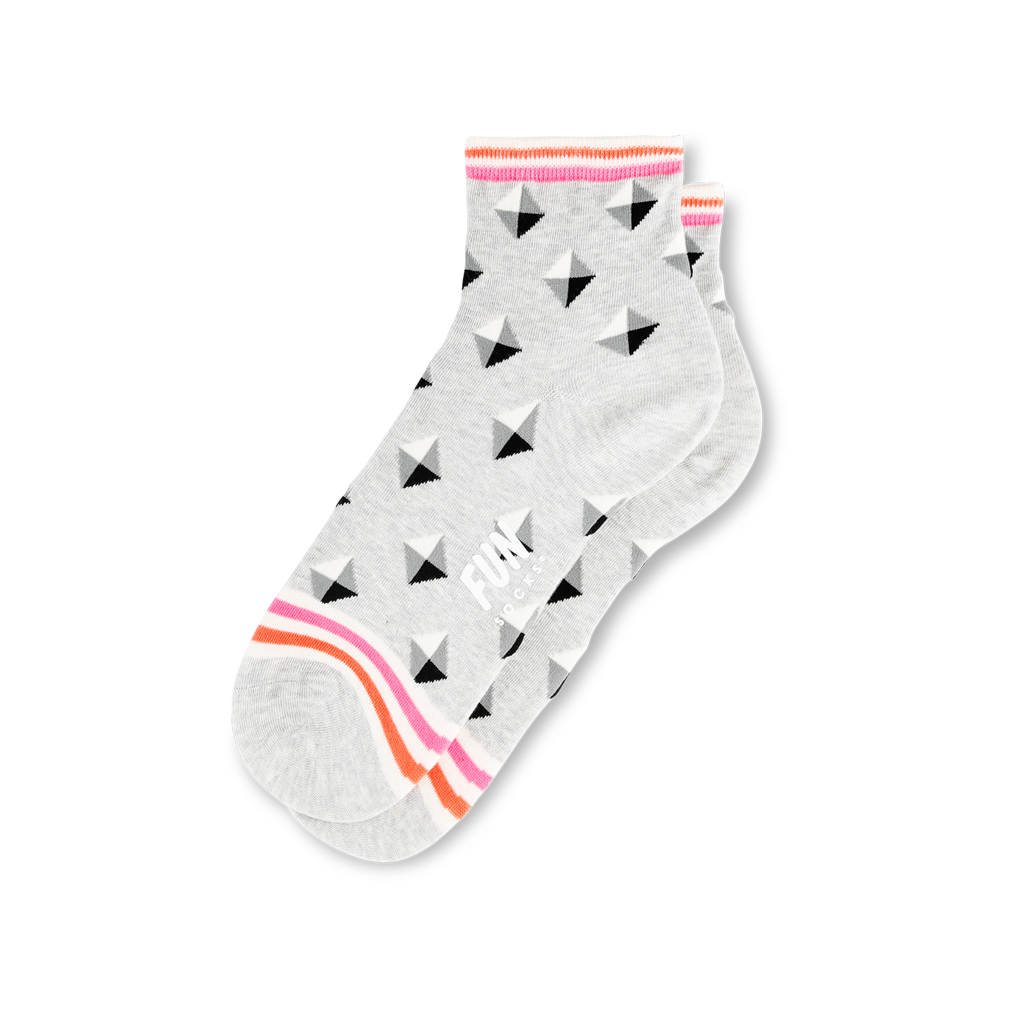 Ladies Stud Anklet Fun Socks