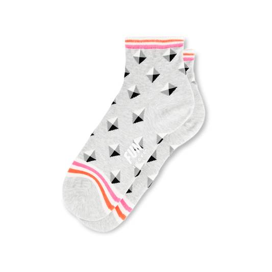 Ladies Stud Anklet Fun Socks