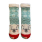 Ladies Polar Bear Lounge Sock Gift Box