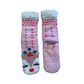 Ladies Reindeer Lounge Sock Gift Box