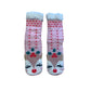 Ladies Reindeer Lounge Sock Gift Box