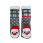 Ladies Santa Pom Pom Hat Lounge Sock Gift Box