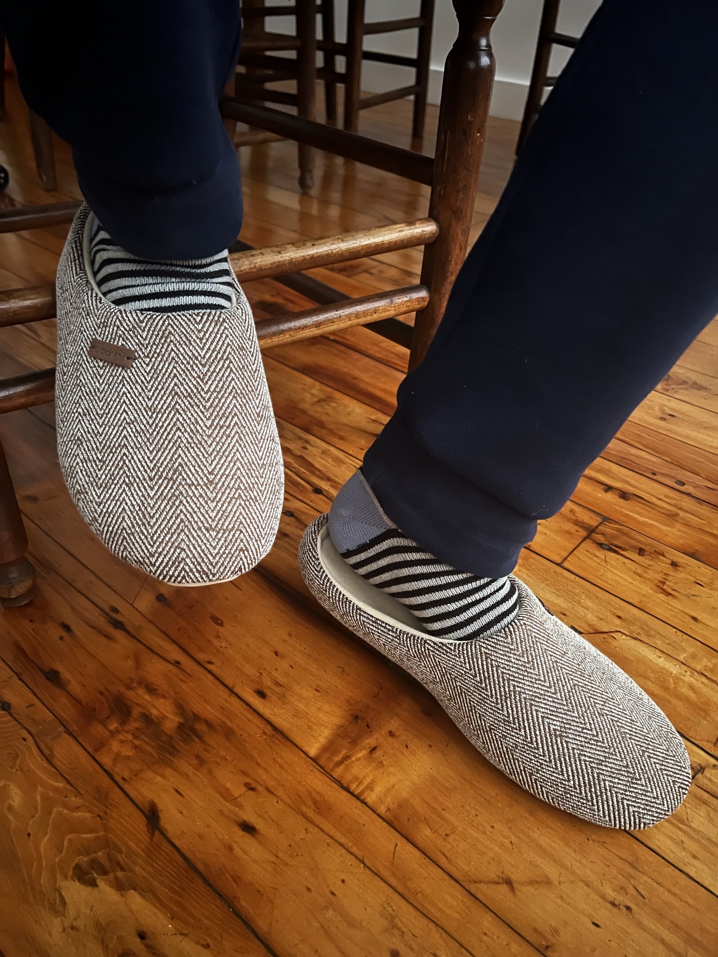 Men's Light Brown Slippers