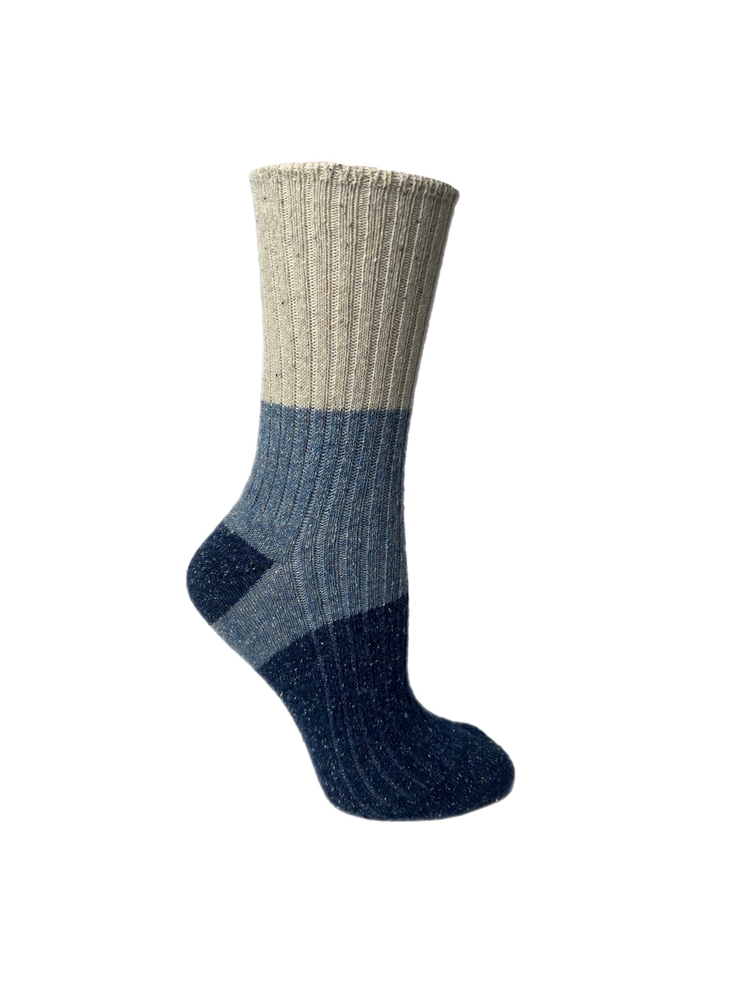 Ladies Block Stripe Night Sky Ankle Sock