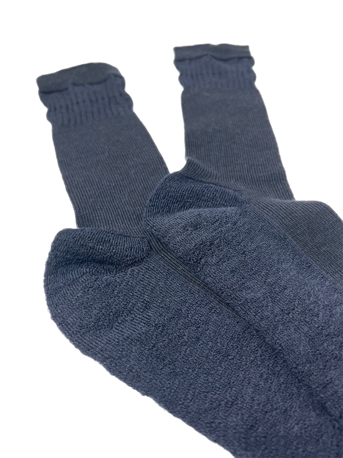 Men's Navy Relaxed Top Sock