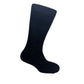 Men's Black Relaxed Top Sock