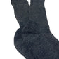 Men's Charcoal Relaxed Top Sock