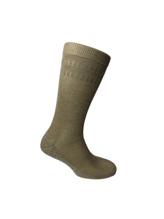 Men's Beige Relaxed Top Sock