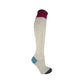 Ladies Powder Blue Cable Knee High