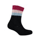 UK1676 Navy Shimmer Stripe Sock