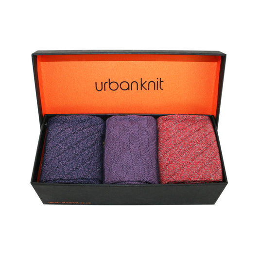 Men's 3PK Stripe Sock Gift Box