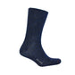 Men's  Navy Swift Rib Sock - Made in UK