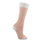 Ladies Blossom Pink Waffle Knee High