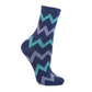 Ladies Night Sky Zig Zag Sock