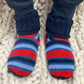 Men's Denim Bright Stripe Bootie