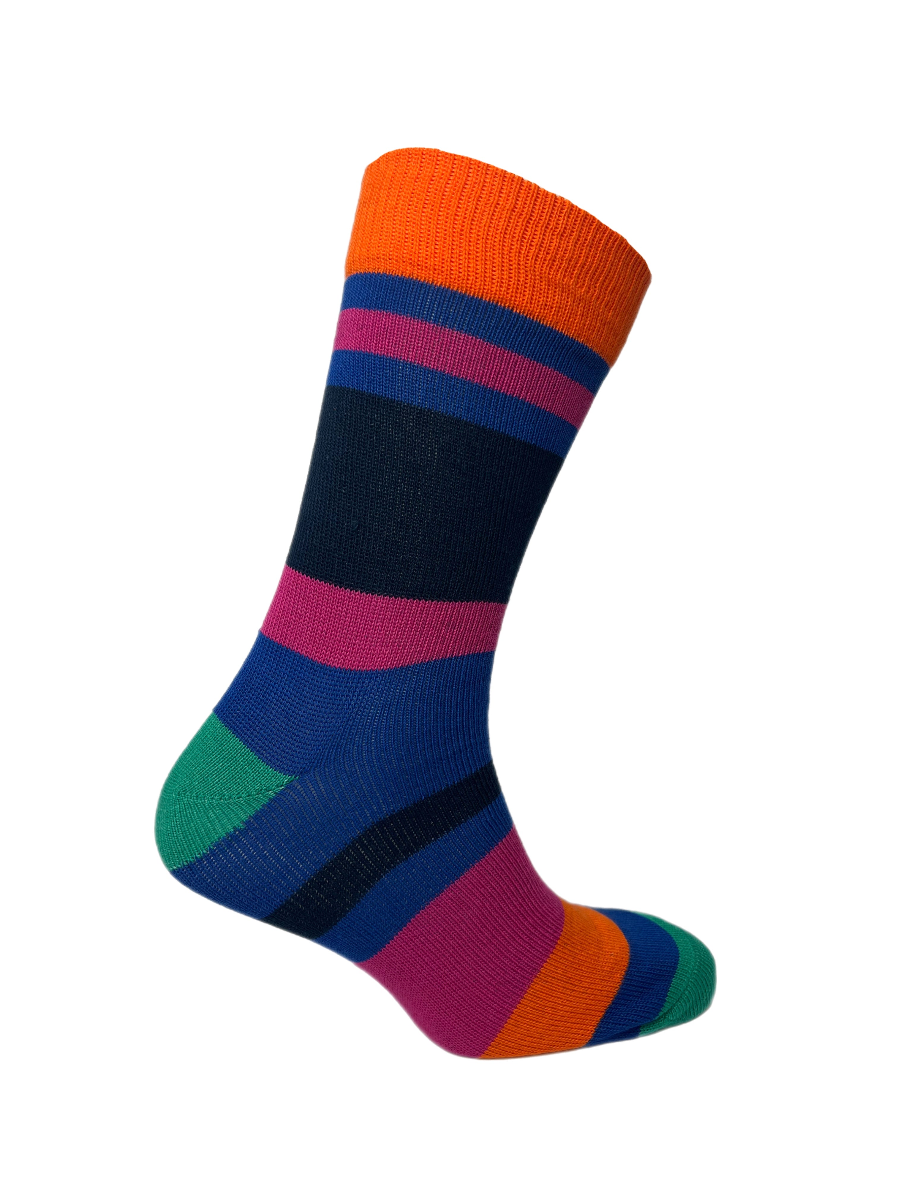 Men's 4pp Boot Ankle Socks - Navy