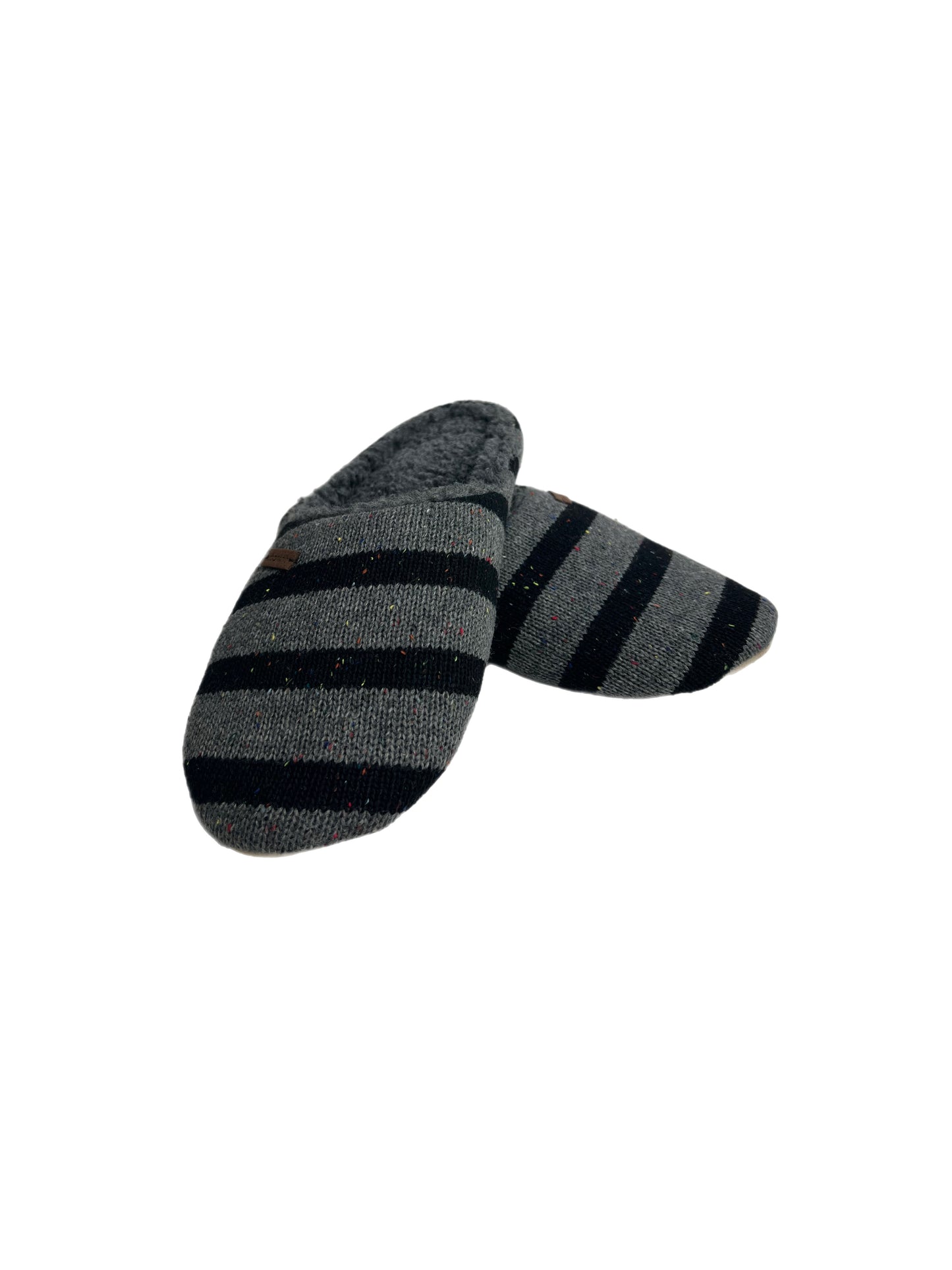 Men's Charcoal Nep Cosy Slipper