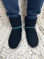 Men's Black Emerald Tipped Bootie