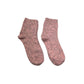 Ladies 2PP Bright Pink Pretty Ankle Socks