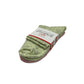 Ladies 2PP Lime Green Pink Pretty Ankle Socks
