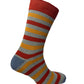 Men's 4pp Boot Ankle Socks - Black/Grey