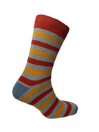 Men's 4pp Boot Ankle Socks - Black/Grey