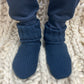 Men's Navy Blue Bootie