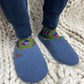 Men's Indigo Blue Cosy Slippers