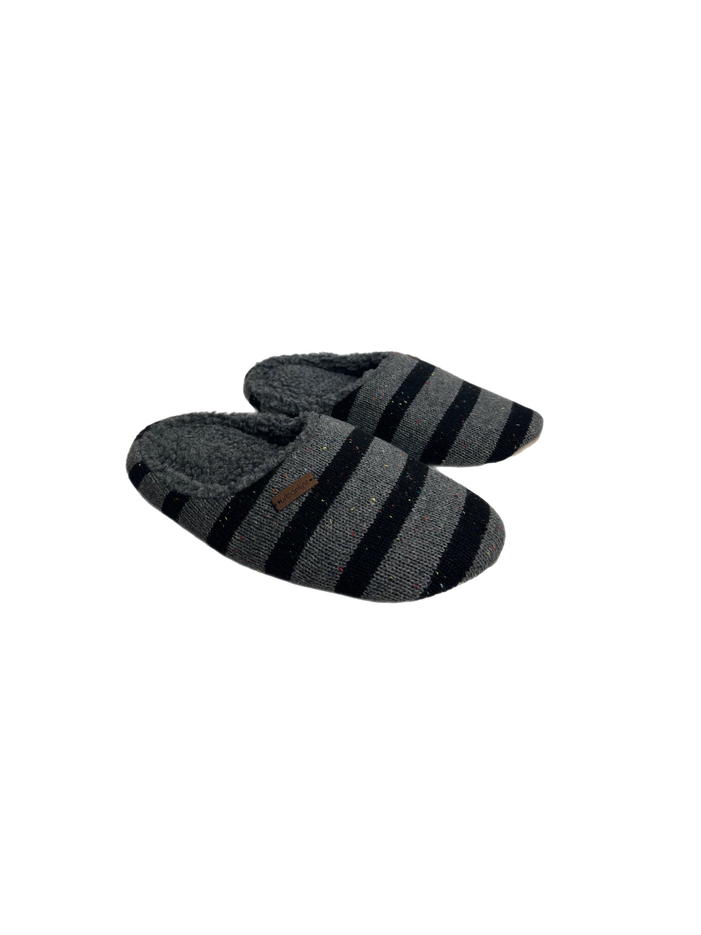 Men's Charcoal Nep Cosy Slipper