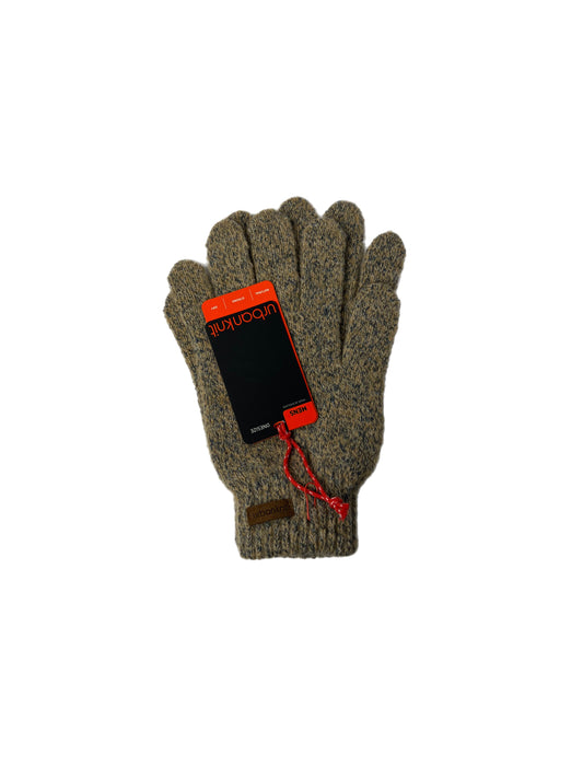 Men's Beige Gloves - Made in UK